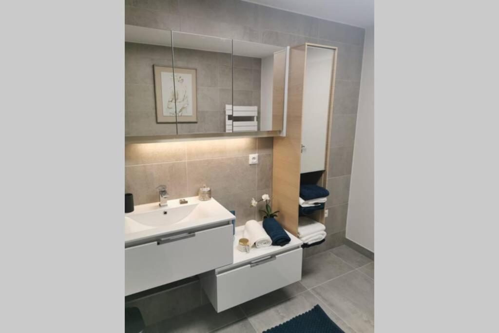 Magnifique F3, 75m² avec Parking privé et Terrasse Estrasburgo Exterior foto
